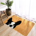 thumbnail image 2 of Latch Hook Rug Kits Embroidery DIY Dog Head Pattern Crochet Needlework Crafts for Adults and Kids Beginners 20"x 15", 2 of 7