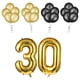 thumbnail image 2 of Globo Decoraciones de cumpleaños Globo de aire Número Látex Reutilizable Aniversario Suministros para eventos, 30 cumpleaños Scienceny HA001261-01, 2 of 6