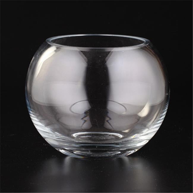 6 x 8 in. Glass Bubble Bowl, Clear