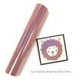 thumbnail image 2 of Adhesive Craft Vinyl 30.5cm x 1.8m/12In x 6Ft 6-color Rose Series Advertising Decoration Film Compatible with Cricut Silhouette Cameo Decals Signs Home Decoration DIY Crafts, 2 of 8