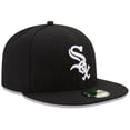 thumbnail image 2 of Gorra New Era 2017 MLB Game Authentic On Field 59Fifty Chicago White Sox Black, 2 of 5