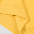 thumbnail image 5 of Girls Solid Color Hoodie, Drawstring Pocket Soft Loose Pullover, Long Sleeve Casual Top For Kids Yellow 12-13Years, 5 of 8