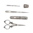 thumbnail image 1 of Set de Ciseaux à Broder, Kit d'Outils de Broderie Portable en Acier Inoxydable Vintage pour Tricoter, 1 of 8