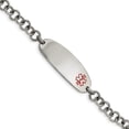 thumbnail image 1 of Bracelet Médical en Acier Inoxydable 7.25 Po "Bracelets, 1 of 2