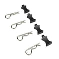 thumbnail image 1 of Upgrade Bent Springy R Pins 1/6 Car Hobby Modification Spare Parts with Bracket Model Vehicles Model Accessories 4Pcs for SCX6 Car Adults Black, 1 of 3