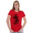 thumbnail image 4 of Xmas Bah Humbug Christmas Scrooge Womens Slim Fit Graphic Tee Brisco Brands L, 4 of 5