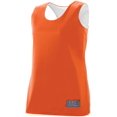 thumbnail image 1 of Ladies Reversible Wicking Tank Xl Orange/White, 1 of 5