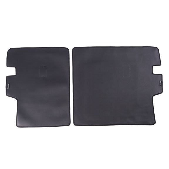 WellVisors Rear Seat Back Protector Cover Black For Hyundai Venue 2020 2021 2022 2023 2024