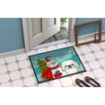 thumbnail image 4 of Snowman with Pekingese Door Mat, 4 of 4
