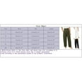 thumbnail image 3 of YDLCAFD Women's High Waisted Button Solid Color Loose Casual Straight Pants, 3 of 7