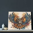 thumbnail image 3 of Naloa Colorful Owl Tattoo Art Print Canvas Bathroom Wall Art,Bathroom Wall Art Decoration, Canvas Poster Prints,Decorative Paintings for Living Room, Bathroom, Kids Room, 3 of 6