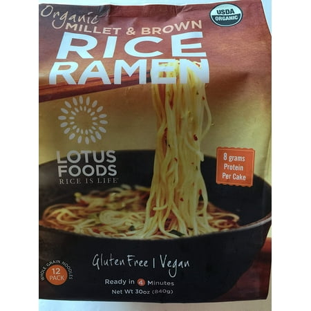 Lotus Foods Organic Brown Rice Ramen (12 Packper Bag), 30 oz