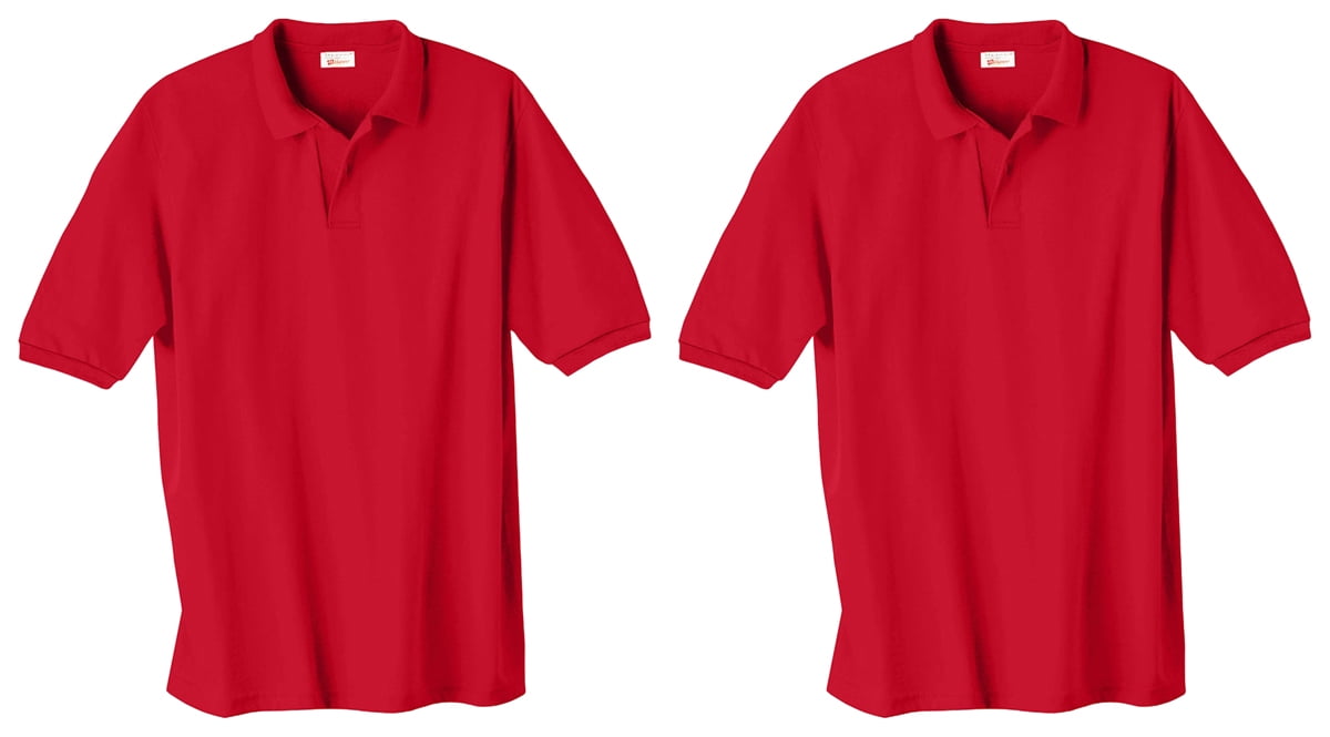 red polo shirt walmart