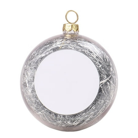

TIANYUHE 5-8cm Christmas Ball Easy Hanging Increase Atmosphere Plastic Blank Xmas Party Decoration Ball Pendant Party Supplies