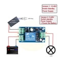 thumbnail image 3 of Module de Protection UPS Coupure d'Alimentation Carte de Contrôle de Batterie Coupure d'Urgence Module de Commutation Automatique Alimentation DC 5V-48V 12V-48V, Protections de Sécurité Intégrées, 3 of 7