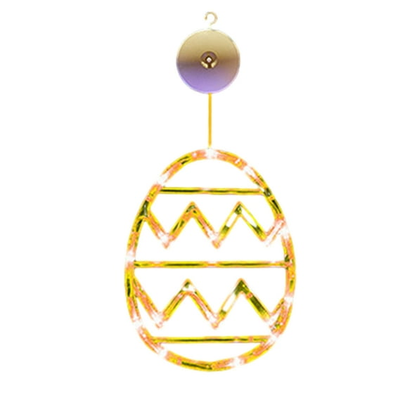 CWCWFHZH Easter Window Decoration Lights Battery Operated -Not Include- Easter Indoor Lights Window Hanging Decoration Lights Party Easter Gift