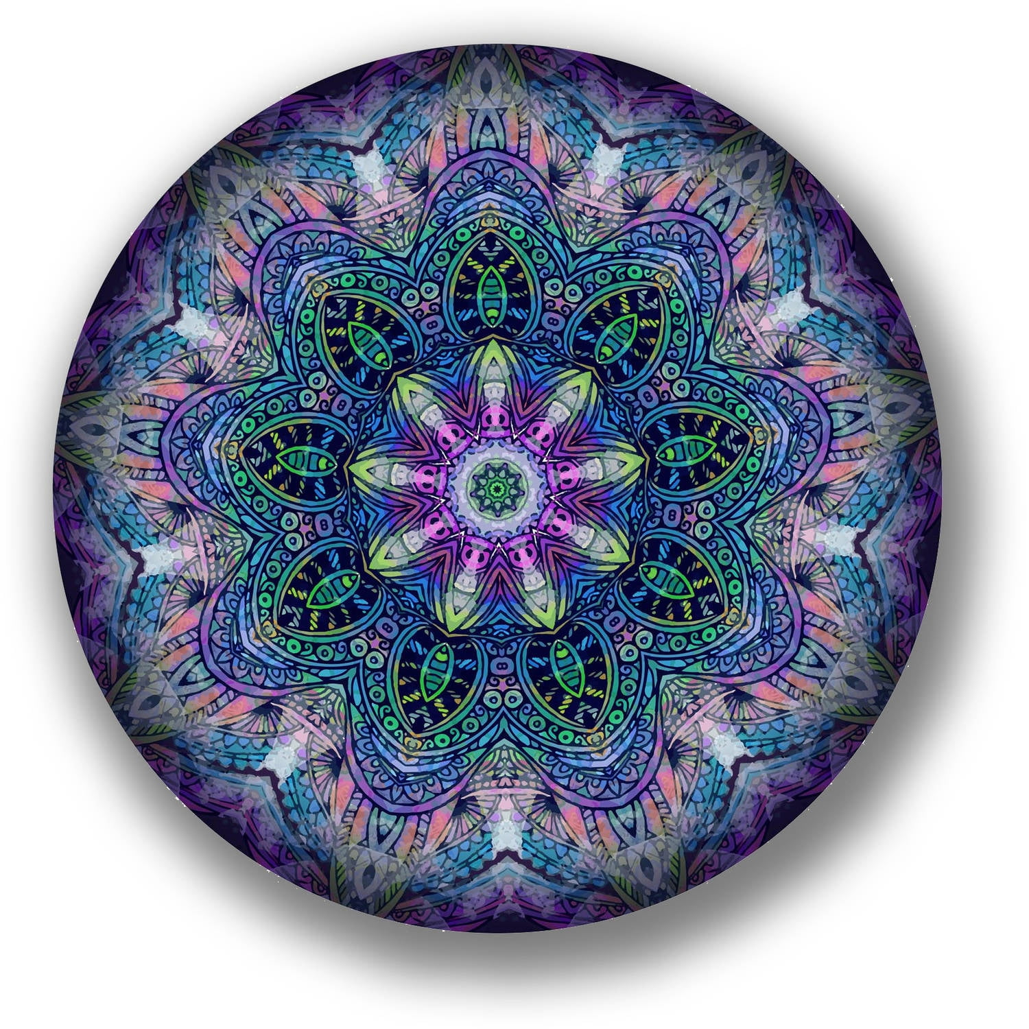 Next Innovations Mandalai Steel Wall Art