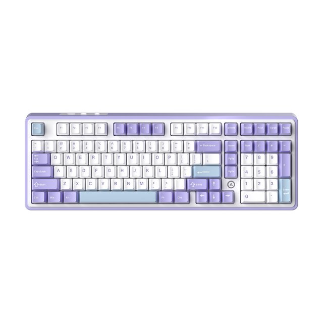 Teclado inalámbrico para juegos AK980 montado en junta de tres modos