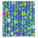 thumbnail image 1 of ABPHQTO Cortina de Ducha Café Cortina de Ducha Impermeable 150x180 cm, 1 of 2