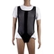 thumbnail image 5 of tipo body elástico para hombre con broches a presión Colco Sexy Men \ 's de la ropa interior de malla de peluche ropa de dormir Stretch Breve Body Bikini, 5 of 7