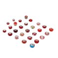 thumbnail image 2 of Paquete De Cuentas Artesanales, Cuentas Con Agujeros Grandes Que Satisfacen Las Necesidades De Bricolaje Varios Colores Regalo Perfecto Para Tobilleras Para Pulseras Collares, 2 of 8
