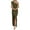 Army Green, variant on PRETTYGARDEN Women's Summer One Shoulder Long Formal Dresses Sleeveless Ruched Bodycon Wedding Guest Slit Maxi Dress