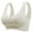 Green, variant on HOWPAY Full Coverage Bras for Women Push up Wireless No Underwire Supportive Stretch Sports Pullover Bralettes Comfortable Soft T-Shirt Bra Beige L