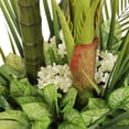 thumbnail image 4 of Puleo International 6 ft. Artificial Areca Palm Tree with White Decorative Pot, 4 of 8