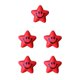 thumbnail image 2 of Ounissouiy 30 piezas de bolas antiestrés de estrella de cinco puntas, esponjas, adornos de sonrisa, juguetes antiestrés de PU, suministros de Type2 NO2, 2 of 6
