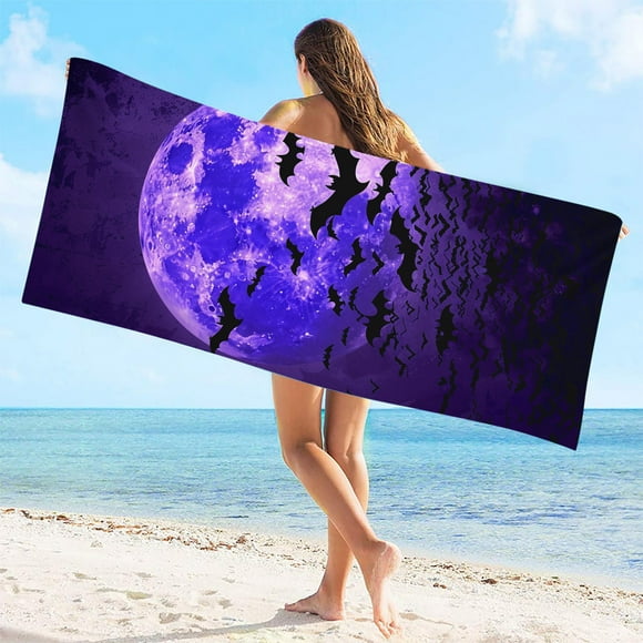 DecSea Print Soft Bath Towel Highly Absorbent Large Hand Towels Multipurpose for Bathroom, Hotel, Gym and Spa
