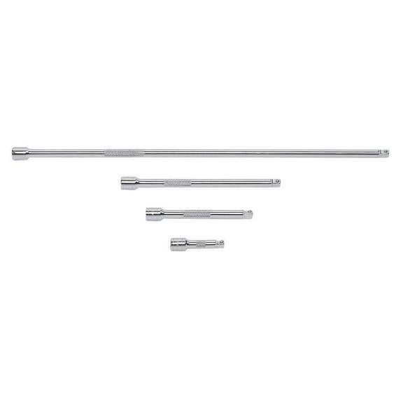 4 Pc 1/4" Dr Wobble Extension Set 2",4",6" and 14