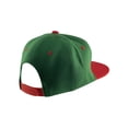 thumbnail image 4 of Top Headwear Flat Bill Adjustable Snapback Cap - Green/Red, 4 of 4