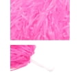 thumbnail image 5 of Pack de 12 pompones tipo pangda con diseño de porristas, plástico rosa, 5 of 5