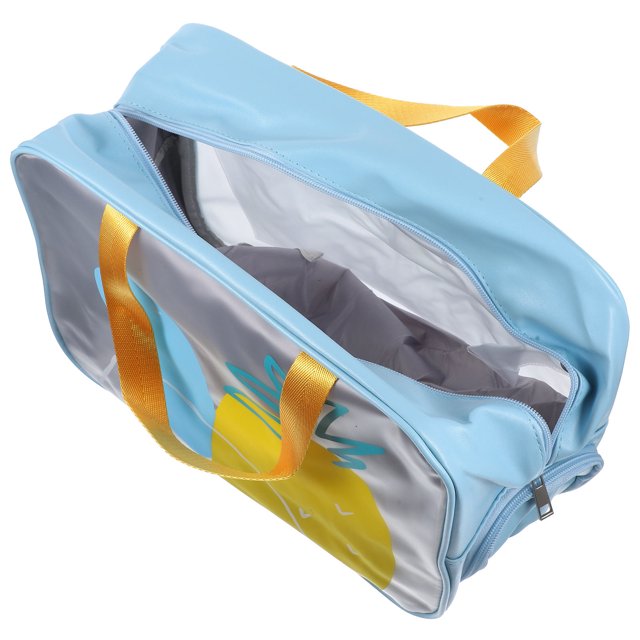 WRITWAA Double Layer Design Travel Shower Bag Portable Toiletry Bag 1Pcs