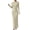 Khaki, variant on Sentmoon Fall Wedding Guest Dress Solid Color Long Sleeve Summer Dresses Relaxed Fit Women's Formal Dresses for Work and Weekend