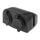 thumbnail image 4 of 4,2A Enchufe de Dual USb 12v Enchufe Dual Usb Cargador Socket + Cables Negro Partes de Coche Moto Automóvil Macarena Enchufe del enchufe de 12V, 4 of 8