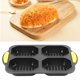 thumbnail image 1 of Molde para pan de silicona molde para panecillos para perritos calientes resistente al calor para cocina ANGGREK Otros, 1 of 8