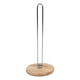 thumbnail image 3 of Portarrollos De Cocina, Soporte De Papel De Cocina Estable A Prueba De Herrumbre De Acero Inoxidable Resistente A La Corrosión Con Base De Madera Maciza Para Catering ANGGREK Portarrollos de papel, 3 of 8