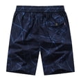 thumbnail image 4 of Honeeladyy Men Plus Size Shorts Summer Five-Point Casual Beach Trousers Elasticated Sweatpants, 4 of 6