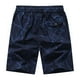 thumbnail image 4 of Pantalones cortos Honeeladyy de talla grande para hombre, pantalones casuales de playa de verano de cinco puntos, pantalones deportivos elásticos, 4 of 6
