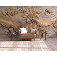 thumbnail image 2 of 3D Wallpaper Lotus Leaf SKU# WAL0092, 2 of 7