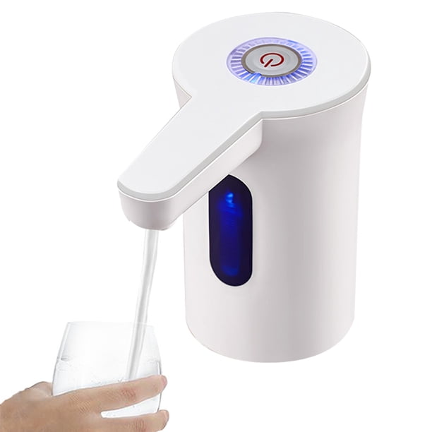 Bomba de botella de agua eléctrica portátil, dispensador de botellas de agua, carga USB