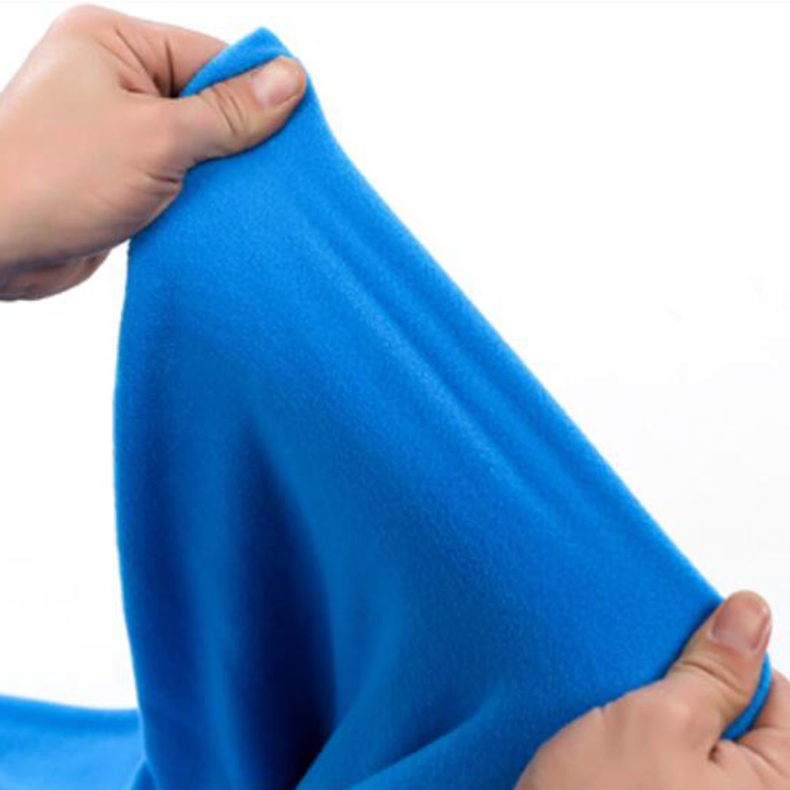 Axioma -Fleece sleeping bag liner, thermal pillow, sleeping bag, warm emergency camping Blue
