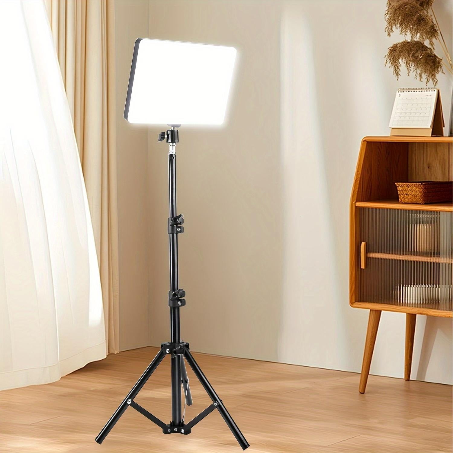 UEGOGO LED Video Light Kit w/ 43" Tripod - Dimmable for Streaming/YouTube/Podcasts