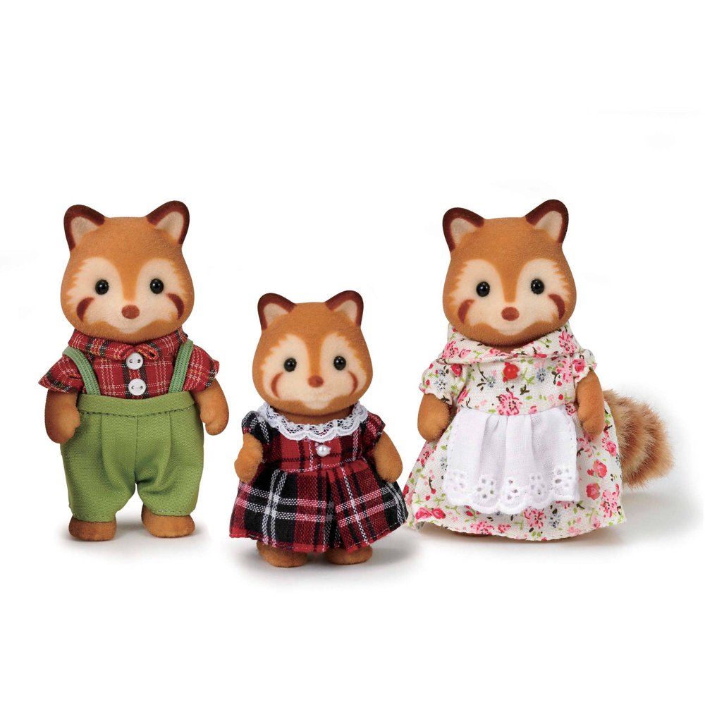 Calico Critters Red Panda Family - Walmart.com - Walmart.com