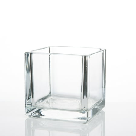 Richland Square Glass Cube Vase 4