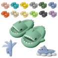 thumbnail image 1 of LLC Pantoufles Nuage Requin - Mignonnes Chaussures Unisexes de Plage et de Douche pour Couples, 1 of 5