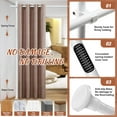 thumbnail image 3 of Room Divider Curtain Rod - No Drilling Tension Rod Room Dividers for Space Partitions, 4-10ft (H) 28-114 inch(W) Adjustable Heavy Duty Floor to Ceiling Wall Divider for Room Separation White, 3 of 6