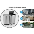 thumbnail image 6 of Innovaze 13 Gallon Stainless Steel Rectangular Motion Sensor Trash Can for Kitchen, 6 of 10