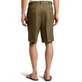 thumbnail image 2 of Men's Cool 18 Gabardine Hidden Expandable Waist Pleat Front Short,British Khaki,42, 2 of 2